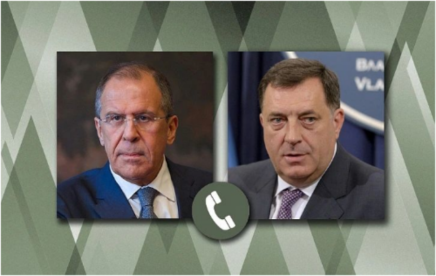 Dodik telefonon ministrin e Jashtëm rus, ja çfarë biseduan 