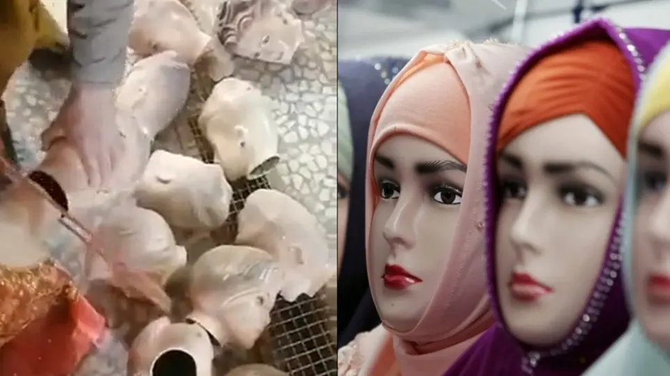 Video virale/ Tronditëse, talibanët 'u presin kokën' kukullave femra në vitrinat e dyqaneve