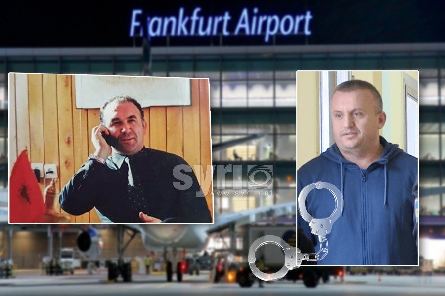 VIDEO-SYRI TV/ Genc Tafili arrestohet në Frankfurt, kërkohej për vrasjen e kryepolicit