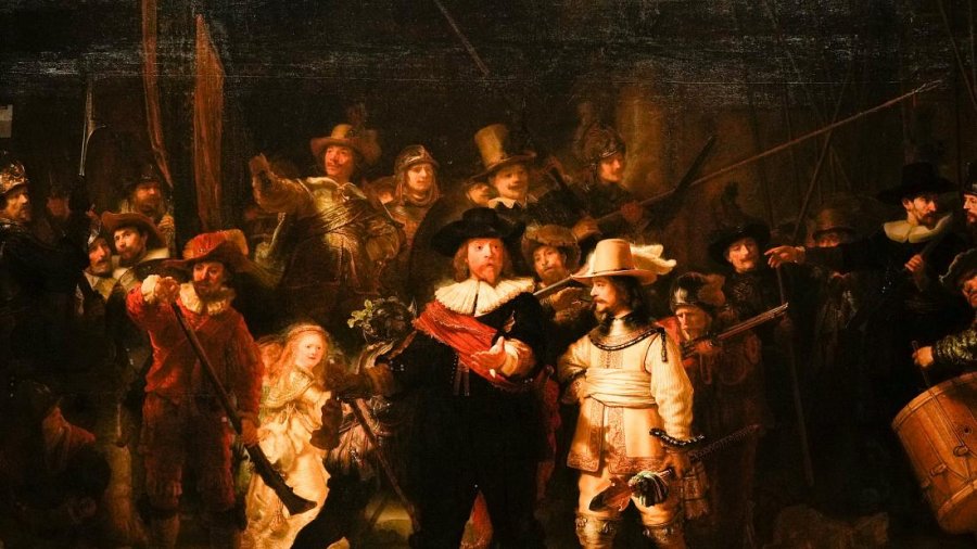 Dizhitalizohet piktura e famshme e Rembrandt-it, fotografia e afron deri në detaje 'The Night Watch'