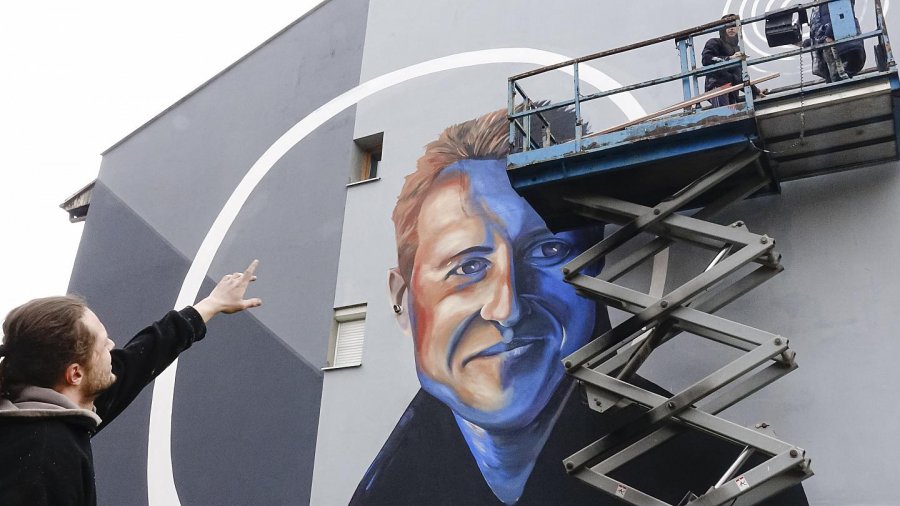 Muralja gjigante për Michael Schumacher, si një kthim nderi nga artistët boshnjakë