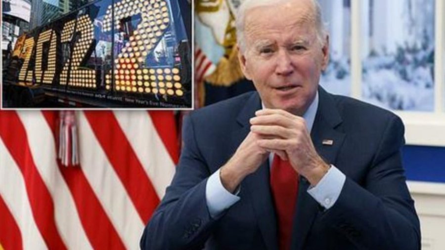 Shtohen gafat e Joe Biden, ngatërron vitin gjatë fjalimit të fundvitit