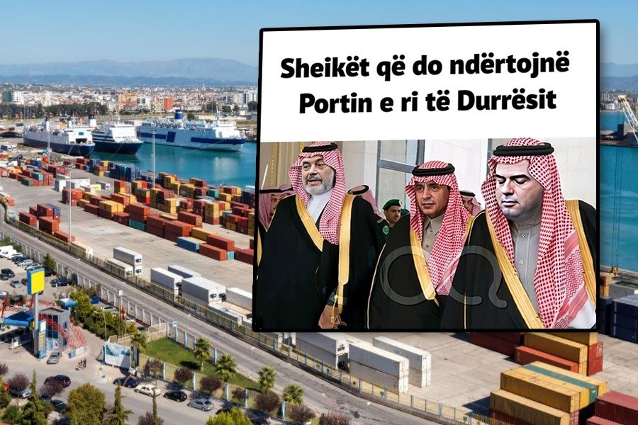 Meme në rrjet: Kush janë sheikët që do ndërtojnë Portin e Durrësit