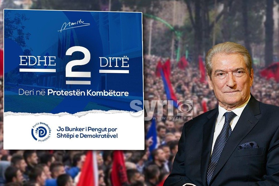 Berisha: Të gjithë demokratët më 8 janar në protestë para selisë së PD