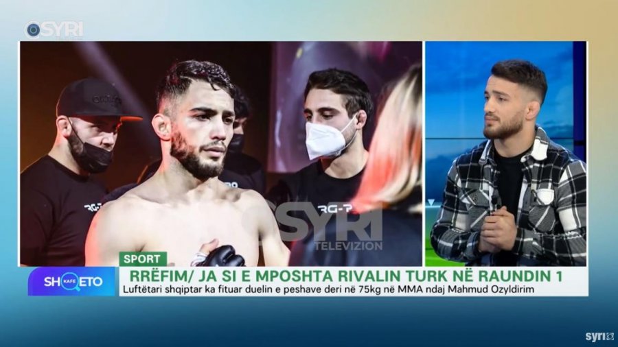 VIDEO/ Luftëtari shqiptar rrëfen në ‘Kafe Shqeto’ si mundi kundërshtarin turk