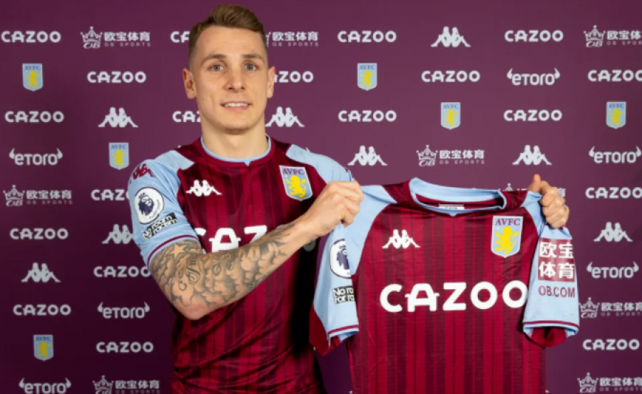 Aston Villa kompleton transferimin e Lucas Digne