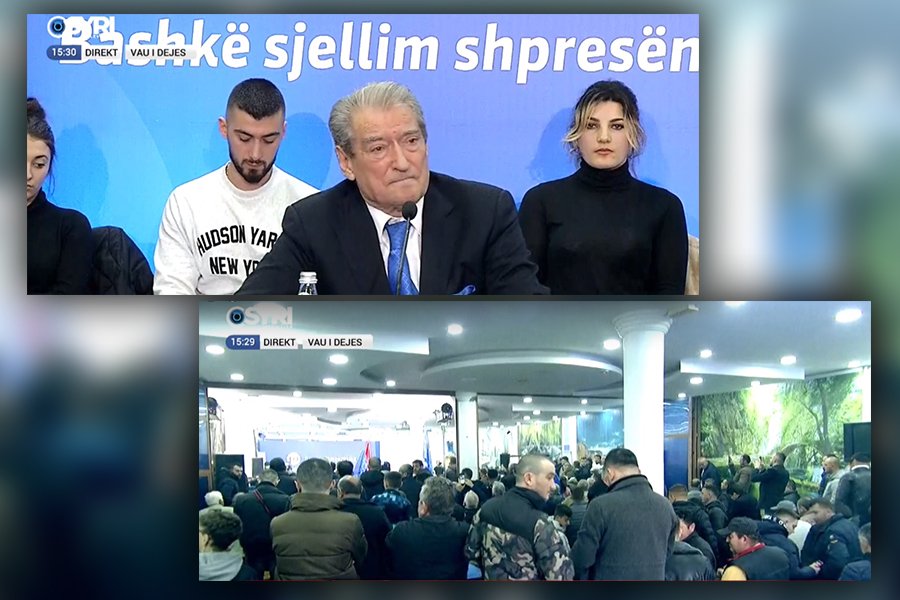 VIDEO/ 'Qeveri barbare', Berisha: Nënë Liza heroike. Prishen shtëpitë për të ndërtuar kulla shumëkatëshe