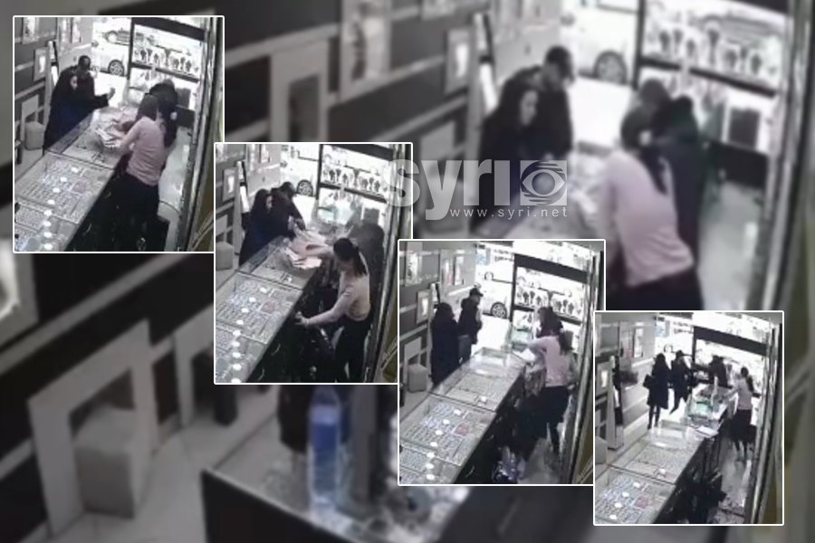 VIDEO/ Pamjet e grabitjes së dështuar të argjendarisë në Shkodër