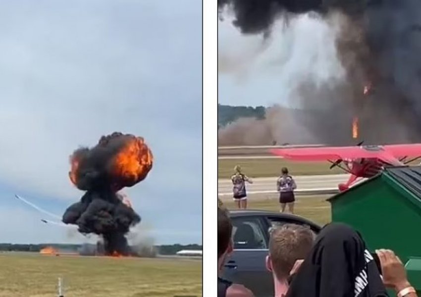 VIDEO/ Po garantonte kundër 2 avionëve, momenti kur shpërthen kamioni dhe shoferi humb jetën 