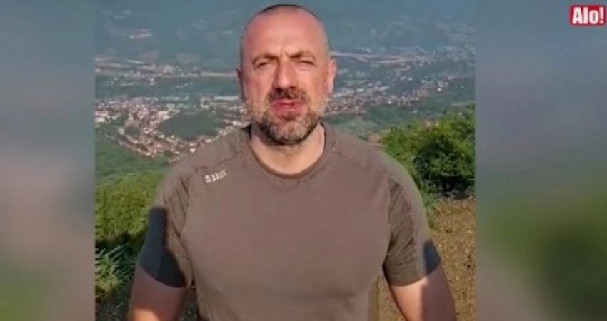 Radojiçiq shfaqet nga territori i Kosovës me video 'kërcënuese' ndaj serbëve