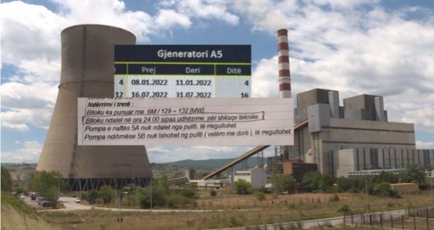 Kaos: Frika nga shpërthimi në turbinat e Termocentralit Kosova A ndërpreu prodhimin