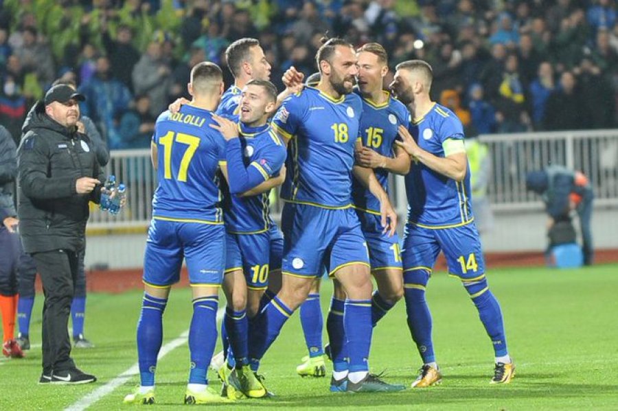 Liga e Kombeve/ Qipro - Kosovë, formacionet zyrtare