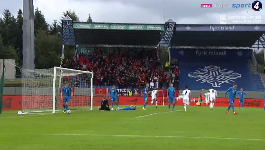 VIDEO/ Shqipëria kalon në avantazh në Islandë, Taulant Seferi shënon golin e parë për kuqezinjtë