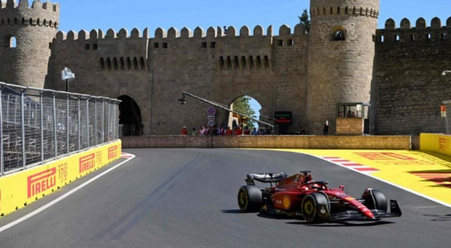 Formula 1/ Piloti i Ferrarit, më i shpejti në provat e lira në Baku  