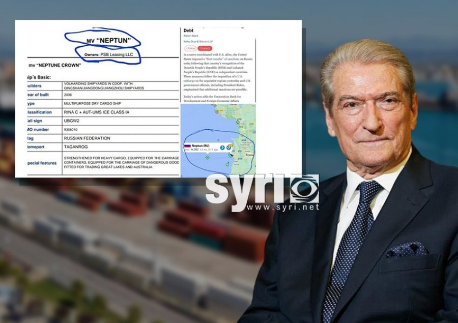 ‘Shkelet embargoja’/ Berisha: Anija ruse e goditur nga sanksionet me urdhër të Biden, ndodhet në Durrës
