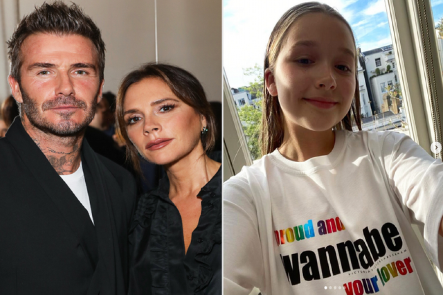Telashe për çiftin Beckham, një grua pretendon se Harper është vajza e saj