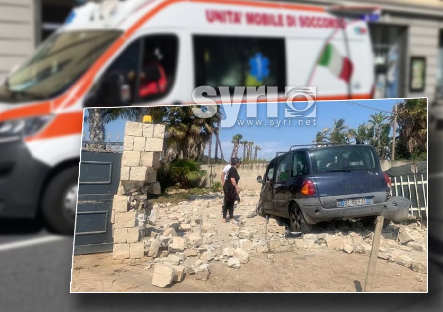 Përplasja fatale/ Makina thyen murin, vdes gruaja shqiptare plagoset bashkëshorti