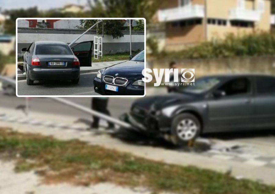 EMRI/ Aksident me vdekje në Lushnjë, shoferi pëson infarkt dhe përplaset me shtyllën