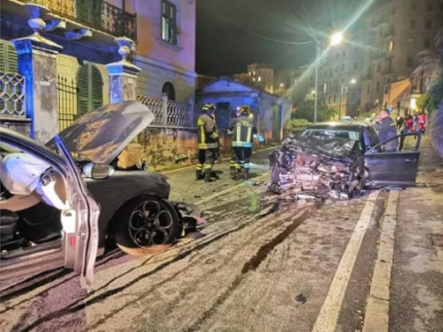Çifti shqiptar në gjendje të rëndë, u përplasën me dy makina