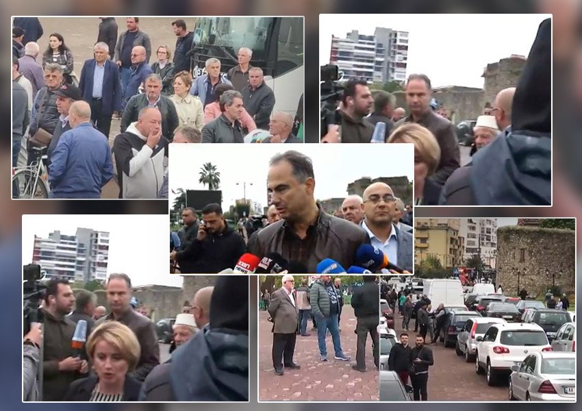 Protesta në Elbasan, Luçiano Boçi: Qytetarët e revoltuar! Qeveria vjedh para, i duhen për zgjedhje