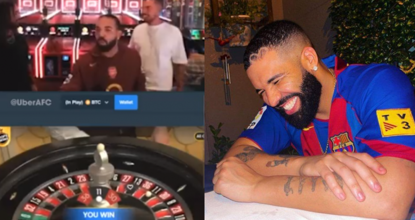 Pasi iu dogjën 600 mijë euro nga humbja e Barçës, Drake fiton shumë të majme në kazino