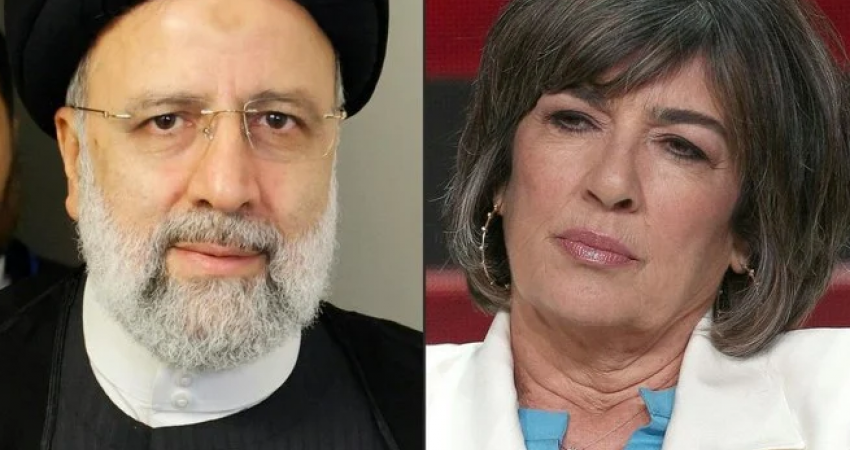 Amanpour thotë se presidenti iranian u tërhoq nga intervista për shkak se nuk e vendosi shaminë siç ai i kërkoi