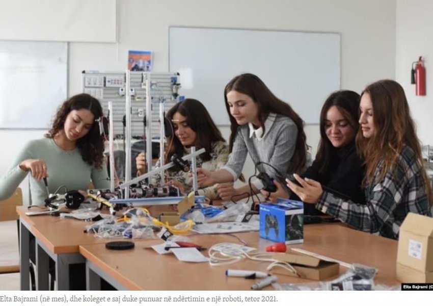 Shkencëtarja e re e Kosovës që ndërtoi nanosatelitin e parë