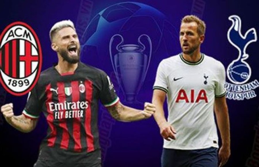 Champions League/ Milan-Tottenham, publikohen formacionet zyrtare