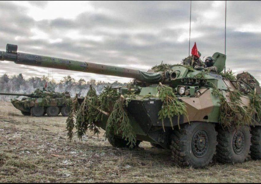 Franca dërgon tanket e para në Ukrainë