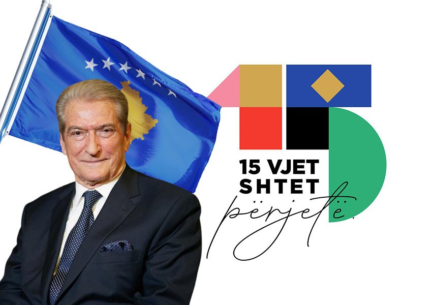 Mesazhi i Sali Berishës: Gëzuar Kosovë 15-vjetorin e Pavarësisë!