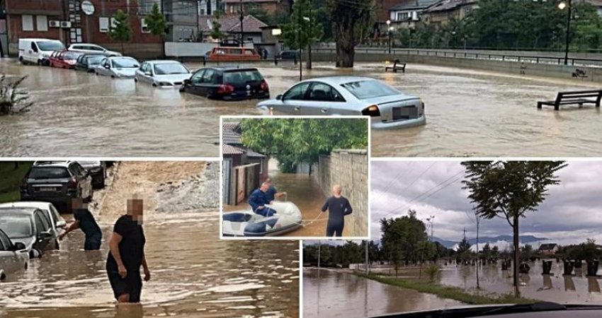 Ngritet alarmi për vërshime në disa zona të Kosovës