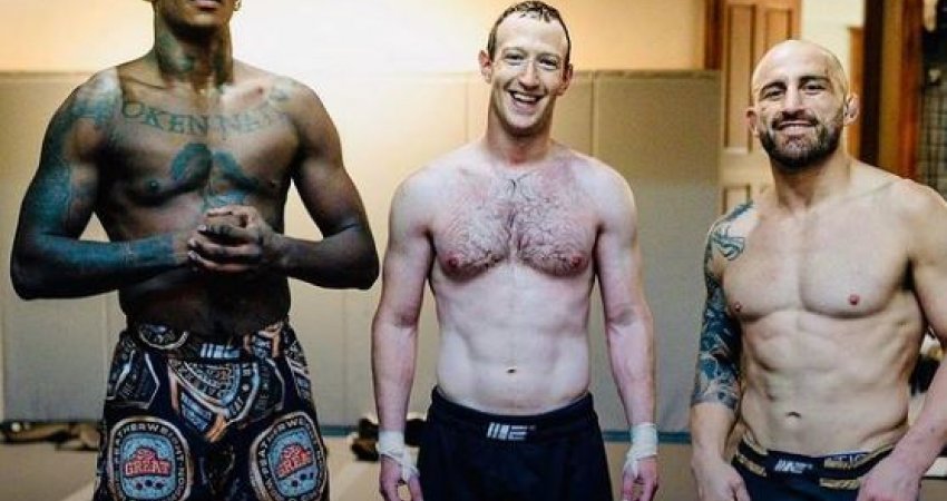'Po ushtron UFC', ja transformimi komplet i Mark Zuckerberg, themeluesit të Facebook