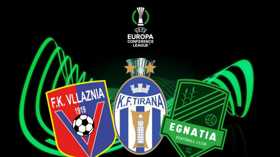 Conference League/ Tirana, Vllaznia dhe Egnatia kërkojnë