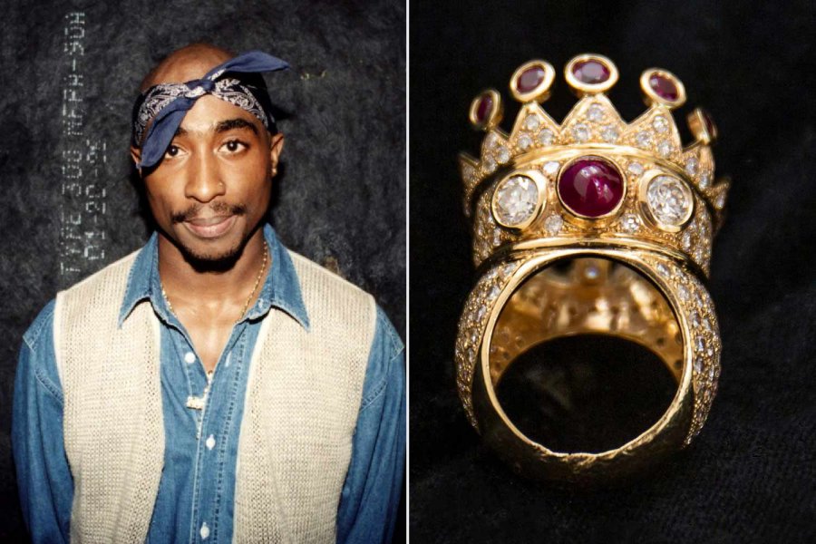 Unaza me kurorë e Tupac Shakur shitet 1 mln dolla - Syri | Lajmi i fundit