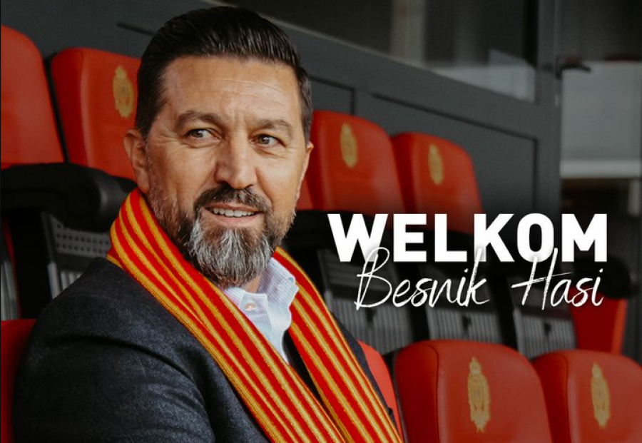 Zyrtare/ Besnik Hasi merr drejtimin e klubit belg