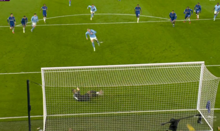 VIDEO/ Haaland me penallti kalon Manchester Cityn në avantazh kundër Chelseat