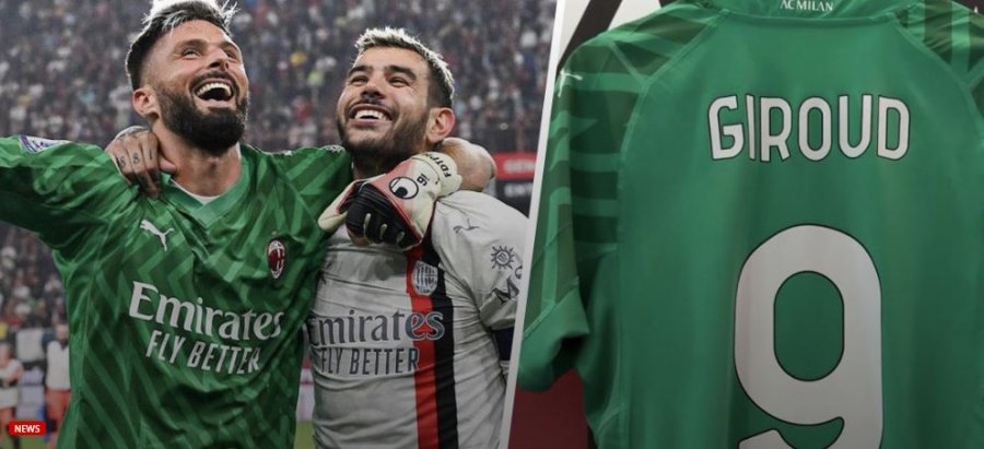 Milani nxjerr në shitje fanellat e portierit me emrin e Oliver Giroud