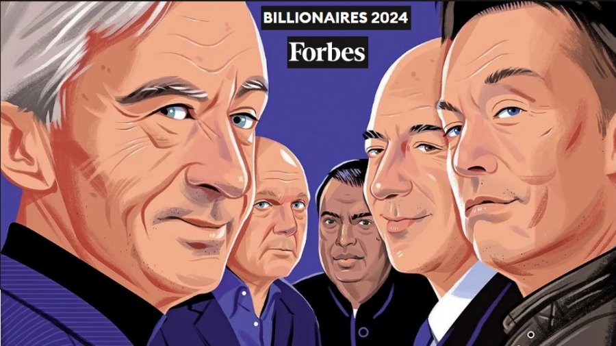 Forbes publikon listën e më të pasurve të botës, në top 10-she kryesojnë amerikanët