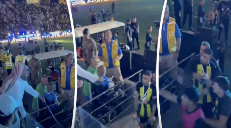 VIDEO/ E pabesueshme në Arabi, lojtari goditet me kamxhik pas finales së Superkupës