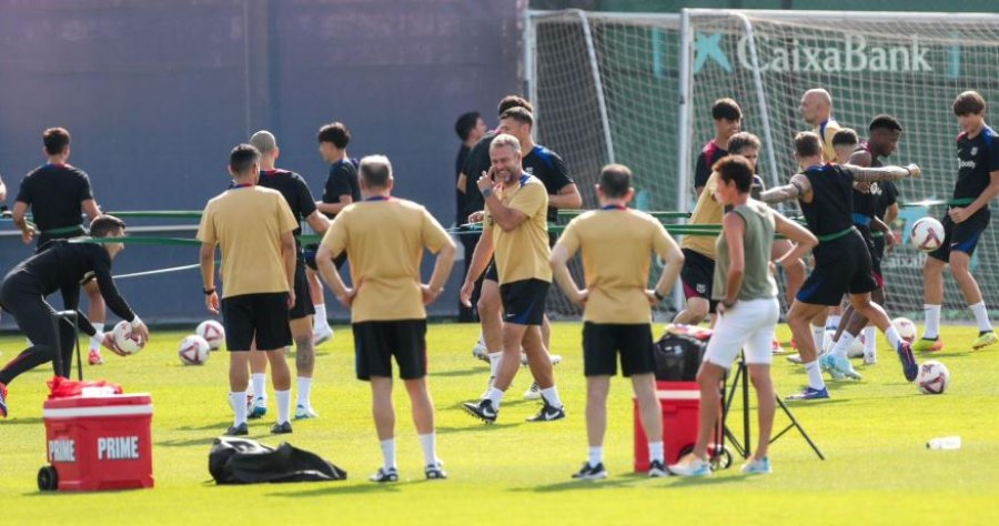 Rregullat e hekurta të gjermanit Flik, peshon çdo ditë lojtarët e Barcelonës