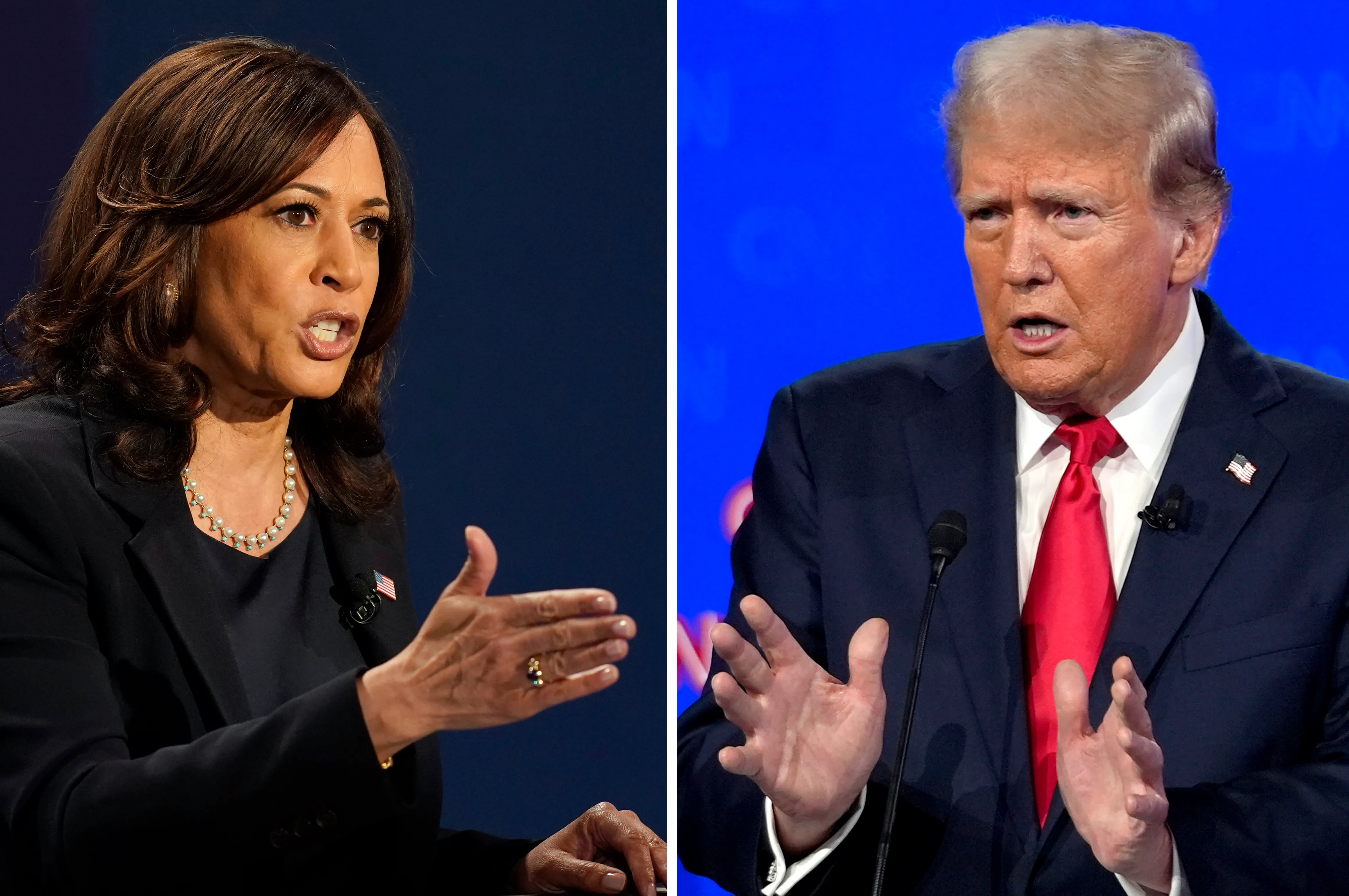 Trump: Kam rënë dakord me Demokratët e Majtë Radikalë për një debat me shoqen Kamala Harris