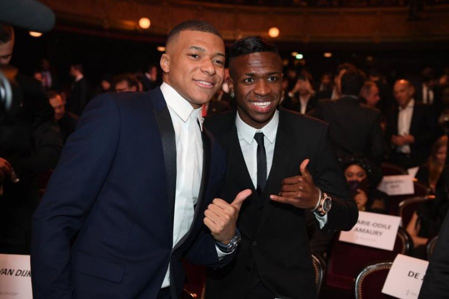 Vinicius Junior i thur elozhe Mbappe: Më pëlqen se si luan, mund të bëjmë gjëra të mëdha