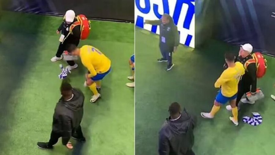 VIDEO/ Gjesti vulgar i Cristiano Ronaldos me fanellën e Al-Hilal