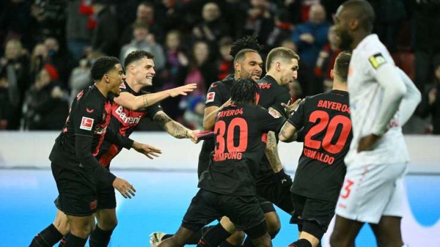 Supergol i Xhakës dhe gafë qesharake e portierit të Mainz, Leverkusen hedh tjetër hap drejt titullit