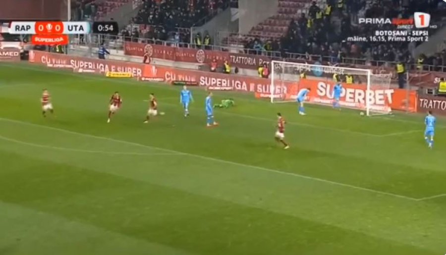VIDEO/ I mjaftojnë vetëm 50 sekonda, sulmuesi shqiptar shënon golin e 10-të në kampionat