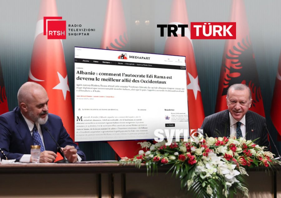 Mediapart: Rama sapo përcolli Blinkenin fluturoi në Turqi te miku i tij 'familjar' dhe nënshkruan marrëveshje me kanalin propagandistik të Erdoganit