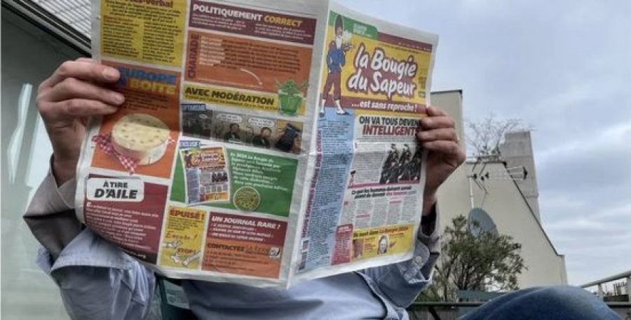 Viti i brishtë: Lexuesit francezë shijojnë gazetën e vetme katërvjeçare në botë