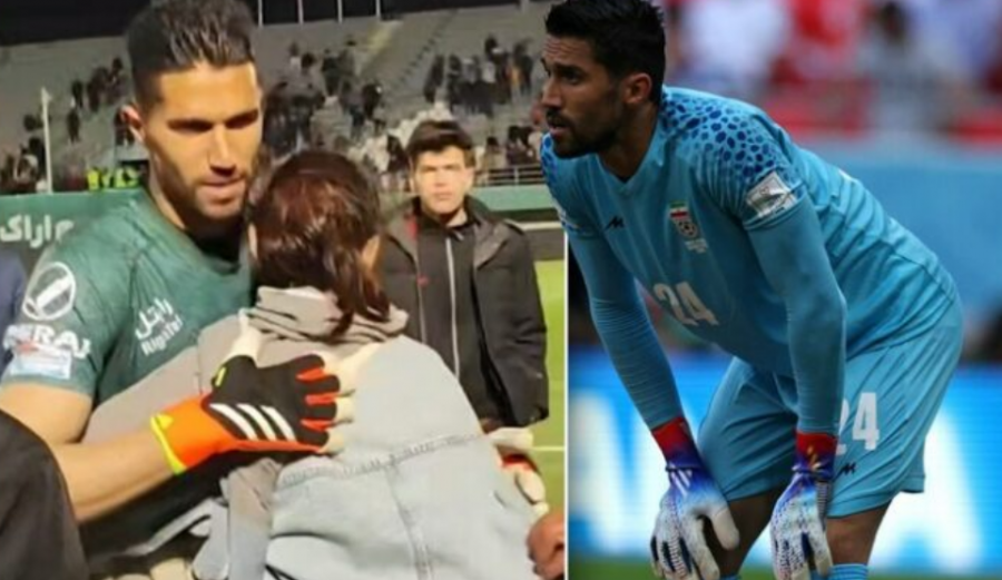 Klubi dhe kombëtarja e Iranit përjashtojnë portierin nga ekipi se përqafoi një femër pa hixhab