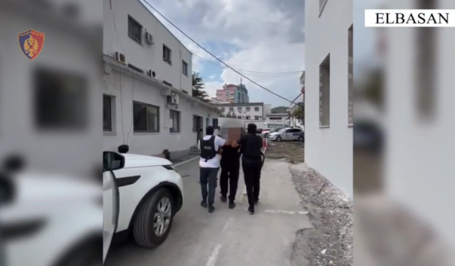 Kallashnikov, pistoletë dhe kokainë, dy të arrestuar në Elbasan