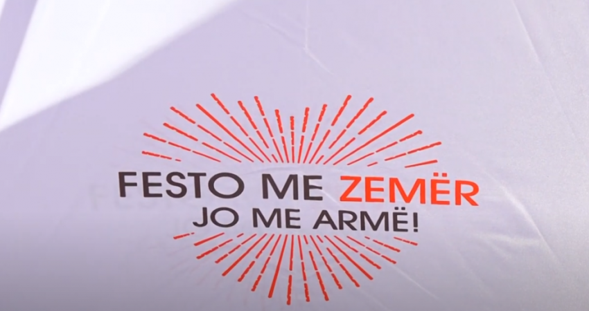 Sot lansohet fushata “Festo me zemër, jo me armë”